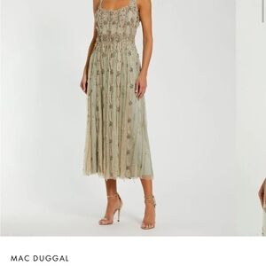Mac Duggal Women's Cream Dress